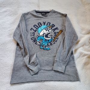Zoo York Mesh Type Pullover, Youth Sz L 16-18, Adult S